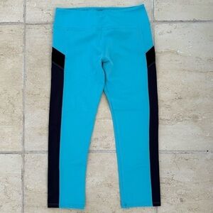 BABAKUL Leggings, Size S, Blue and Black